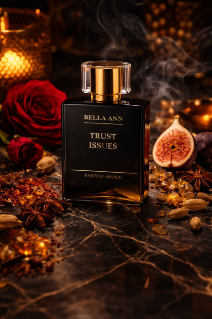 Trust Issues Decorative Background with roses