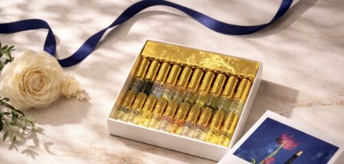 Explore box. Find your signature scent and learn how to smell like money