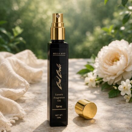 Luxury oil fragrance spray with roses