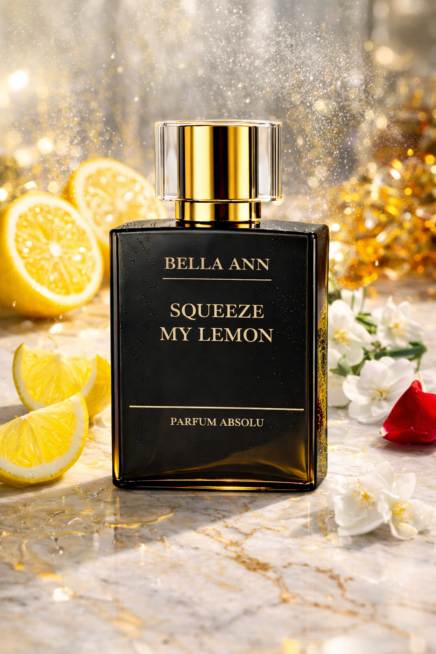 Squeeze my Lemon Parfum Absolu with lemons and flowers