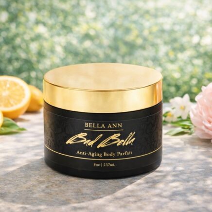 Anti Aging Body Parfait with roses and lemongs