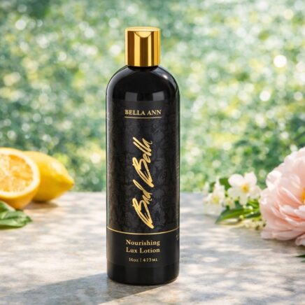Lux Lotion with roses and lemons