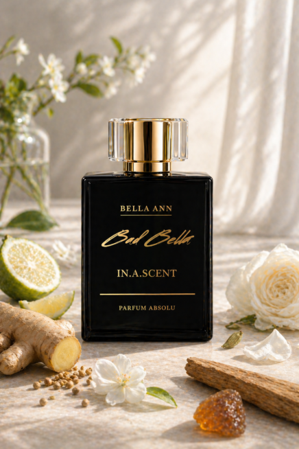 In.A.scent Parfum Bottle with lime and roses